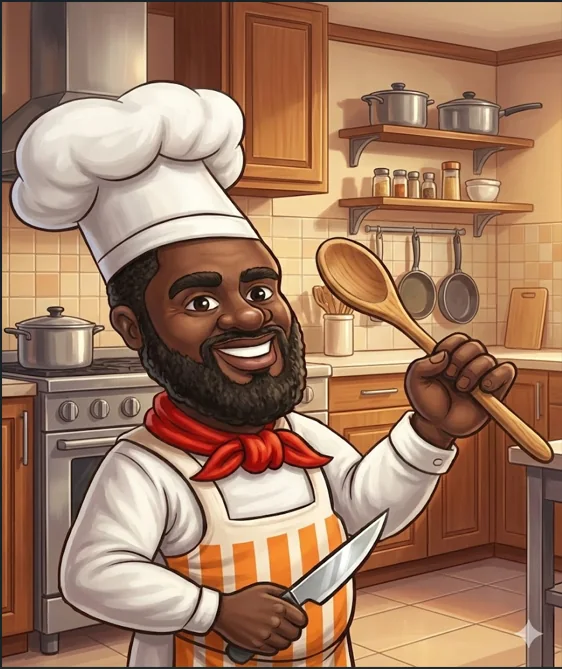 Supplied Open Table Kitchen illustration
